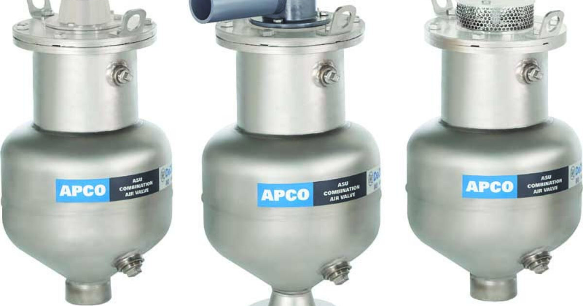 Valves Apco Asu Combination Air Valve Municipal Sewer And Water