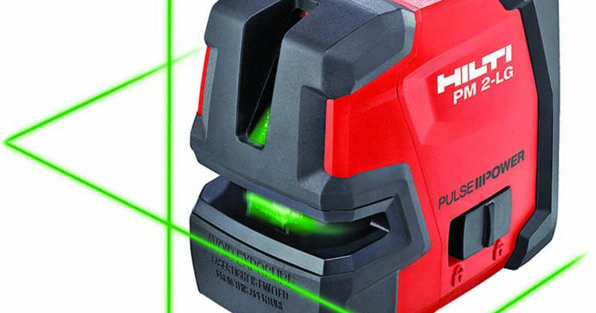 Laser Profiling Equipment - Hilti PM 2-LG | Municipal Sewer and Water