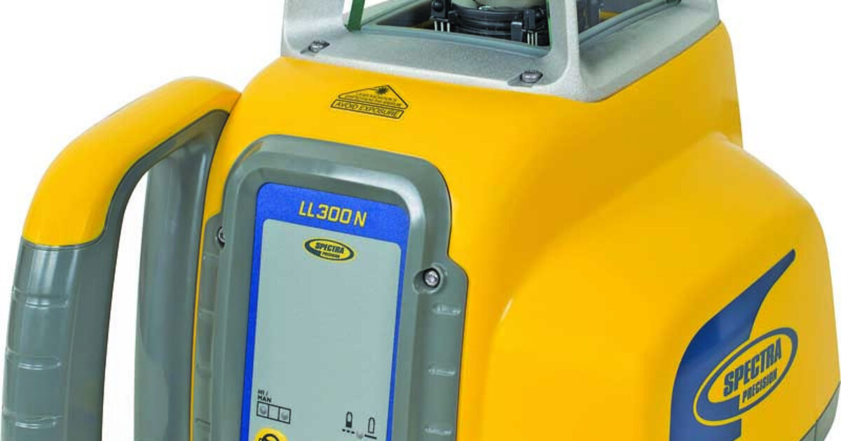 Trimble laser store level